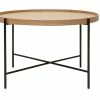 Table Basse Ronde Bois Clair Et Métal Noir D75 Cm BASSY -Canapé Soldes table basse ronde bois clair et metal noir d75 cm bassy 51633 62cee05aa8f96 1200 675