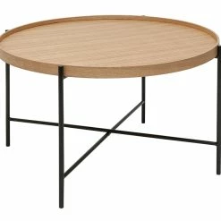 Table Basse Ronde Bois Clair Et Métal Noir D75 Cm BASSY -Canapé Soldes table basse ronde bois clair et metal noir d75 cm bassy 51633 62cee064b6f23 1200 675