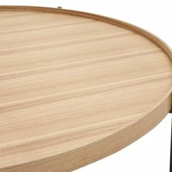 Table Basse Ronde Bois Clair Et Métal Noir D90 Cm BASSY -Canapé Soldes table basse ronde bois clair et metal noir d90 cm bassy 51632 62cedd9f267b7 1200 675