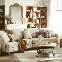 Table Basse Ronde Bois Clair Manguier Massif Et Métal Noir D80 Cm PRIYA -Canapé Soldes table basse ronde bois clair manguier massif et metal noir d80 cm priya 51616 6345269c33bf6 1200 675