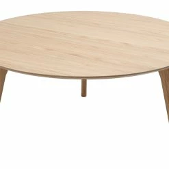 Table Basse Ronde Scandinave Bois Clair Chêne D90 Cm ORKAD -Canapé Soldes table basse ronde scandinave bois clair chene d90 cm orkad 41424 5bbcc64ec4453 1200 675