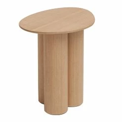 Table D'appoint Bois Clair L44 Cm HOLLEN -Canapé Soldes table dappoint bois clair l44 cm hollen 51625 632c4f1661fc3 1200 675