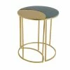 Table D'appoint En Métal Laqué Bleu Pétrole Et Doré TOSCANE 1 Table D'appoint En Métal Laqué Bleu Pétrole Et Doré TOSCANE -Canapé Soldes table dappoint en metal laque bleu petrole et dore toscane 50411 62ac7b04f139a 1200 675