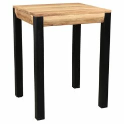 Table De Bar Extensible En Acacia Et Métal L80-135 Cm TRAP -Canapé Soldes table de bar extensible en acacia et metal l80 135 cm trap 48863 5fff1fe5e1aa1 1200 675
