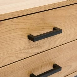 Table De Chevet 2 Tiroirs Finition Bois Clair Chêne Et Métal Noir L50 Cm LOVATO -Canapé Soldes table de chevet 2 tiroirs finition bois clair chene et metal noir l50 cm lovato 53648 63d8ed6bab274 1200 675