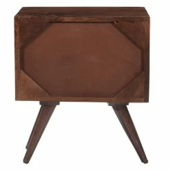 Table De Chevet Avec Tiroir Gravé En Bois Foncé Manguier Massif L42 Cm REKHA 12 Table De Chevet Avec Tiroir Gravé En Bois Foncé Manguier Massif L42 Cm REKHA -Canapé Soldes table de chevet avec tiroir grave en bois fonce manguier massif l42 cm rekha 52526 636cbf53abf1a 1200 675