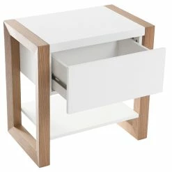 Table De Chevet Blanc Et Chêne ARMEL 10 Table De Chevet Blanc Et Chêne ARMEL -Canapé Soldes table de chevet blanc et chene armel 32981 5c6a89f1d7a4e 1200 675
