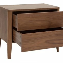 Table De Chevet Bois Foncé Noyer 2 Tiroirs L60 Cm BENJA -Canapé Soldes table de chevet bois fonce noyer 2 tiroirs l60 cm benja 51831 630f64eb0ca2b 1200 675