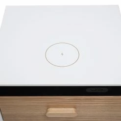 Table De Chevet Connectée Multimédia Blanc Mat Et Frêne PAVAN 15 Table De Chevet Connectée Multimédia Blanc Mat Et Frêne PAVAN -Canapé Soldes table de chevet connectee multimedia blanc mat et frene pavan 50448 624b4a5cef528 1200 675