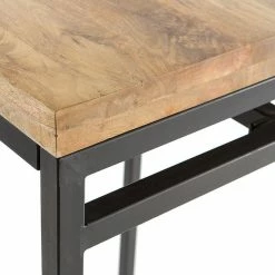 Table Haute Carrée En Manguier Massif Et Métal Noir L70 Cm YPSTER 11 Table Haute Carrée En Manguier Massif Et Métal Noir L70 Cm YPSTER -Canapé Soldes table haute carree en manguier massif et metal noir l70 cm ypster 44474 5bc689dd640eb 1200 675