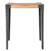 Table Haute Industrielle Carrée En Manguier Massif Et Métal L88 Cm MADISON -Canapé Soldes table haute industrielle carree en manguier massif et metal l88 cm madison 41219 5bbcc6433b6df 1200 675
