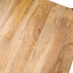 Table Haute Industrielle Carrée En Manguier Massif Et Métal L88 Cm MADISON -Canapé Soldes table haute industrielle carree en manguier massif et metal l88 cm madison 41219 5bbcc6439c670 1200 675