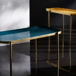 Tables Basses Gigognes Design Laquées Bleu Et Jaune (lot De 2) ZURIA 16 Tables Basses Gigognes Design Laquées Bleu Et Jaune (lot De 2) ZURIA -Canapé Soldes tables basses gigognes design laquees bleu et jaune lot de 2 zuria 49775 628512bc105b5 1200 675
