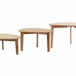 Tables Basses Gigognes Scandinaves Bois Clair Chêne Massif (lot De 3) TRIPLE -Canapé Soldes tables basses gigognes scandinaves bois clair chene massif lot de 3 triple 46113 5cd05d0d967d1 1200 675