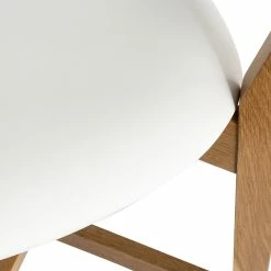 Tabouret De Bar Chêne Et Assise Blanche H65 Cm LUCIA -Canapé Soldes tabouret de bar chene et assise blanche h65 cm lucia 50034 608fc3134127c 1200 675