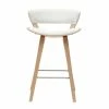Tabouret De Bar Design Blanc Et Bois Clair H65 Cm SYRAH -Canapé Soldes tabouret de bar design blanc et bois clair h65 cm syrah 51306 6273da2f871cc 1200 675