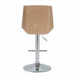 Tabouret De Bar Design Blanc Et Bois Clair MELKIOR -Canapé Soldes tabouret de bar design blanc et bois clair melkior 48111 5f1050c349a55 1200 675