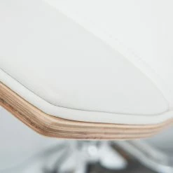 Tabouret De Bar Design Blanc Et Bois Clair MELKIOR -Canapé Soldes tabouret de bar design blanc et bois clair melkior 48111 5f1050c9b68eb 1200 675