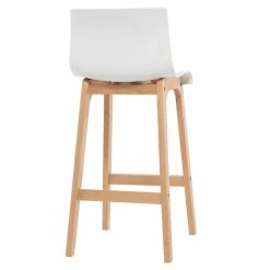 Tabouret De Bar Design Bois Et Blanc 75 Cm (lot De 2) NEW SURF -Canapé Soldes tabouret de bar design bois et blanc 75 cm lot de 2 new surf 42613 609a4969b179d 1200 675