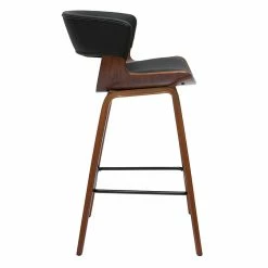 Tabouret De Bar Design Noir Et Bois Foncé H65 Cm SYRAH 9 Tabouret De Bar Design Noir Et Bois Foncé H65 Cm SYRAH -Canapé Soldes tabouret de bar design noir et bois fonce h65 cm syrah 51307 6273e2c356f33 1200 675