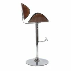 Tabouret De Bar Design Noir Et Bois Foncé WALNUT -Canapé Soldes tabouret de bar design noir et bois fonce walnut 31346 5bb763ba6daac 1200 675