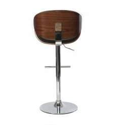 Tabouret De Bar Design Noir Et Bois Foncé WALNUT -Canapé Soldes tabouret de bar design noir et bois fonce walnut 31346 5bb763ba8429e 1200 675