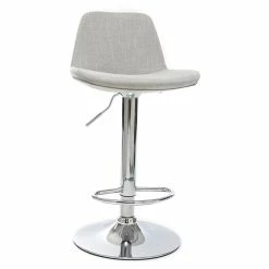 Tabouret De Bar Design Tissu Gris Clair Lot De 2 ZACK -Canapé Soldes tabouret de bar design tissu gris clair lot de 2 zack 41168 5bbcc6373c142 1200 675