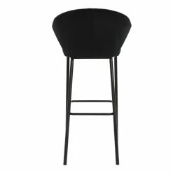 Tabouret De Bar Design Velours Noir H78 Cm DALLY - Miliboo & Stéphane Plaza -Canapé Soldes tabouret de bar design velours noir h78 cm dally miliboo et stephane plaza 46796 5d03bce2958f5 1200 675
