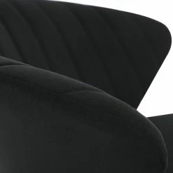 Tabouret De Bar Design Velours Noir H78 Cm DALLY - Miliboo & Stéphane Plaza -Canapé Soldes tabouret de bar design velours noir h78 cm dally miliboo et stephane plaza 46796 5d03bce4da90e 1200 675