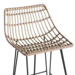 Tabouret De Bar En Fils De Résine Façon Rotin H69 Cm MAJA -Canapé Soldes tabouret de bar en fils de resine facon rotin h69 cm maja 43559 5bc4a3d8eb0e0 1200 675