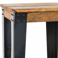 Tabouret De Bar Industriel Acier Et Manguier Massif H75 Cm MADISON -Canapé Soldes tabouret de bar industriel acier et manguier massif h75 cm madison 42738 5bbcc6d0ac212 1200 675