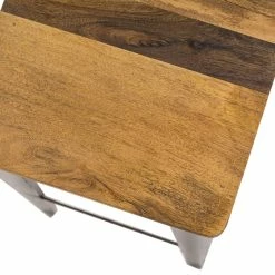 Tabouret De Bar Industriel Acier Et Manguier Massif H75 Cm MADISON -Canapé Soldes tabouret de bar industriel acier et manguier massif h75 cm madison 42738 5bbcc6d0c668c 1200 675