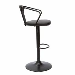 Tabouret De Bar Industriel Réglable Noir BECKETT -Canapé Soldes tabouret de bar industriel reglable noir beckett 49847 61655a3359b0b 1200 675