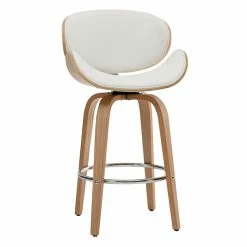 Tabouret De Bar Pivotant Blanc Et Bois Clair 65 Cm WALNUT 10 Tabouret De Bar Pivotant Blanc Et Bois Clair 65 Cm WALNUT -Canapé Soldes tabouret de bar pivotant blanc et bois clair 65 cm walnut 46775 5d69192b99149 1200 675