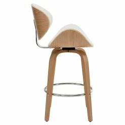 Tabouret De Bar Pivotant Blanc Et Bois Clair 65 Cm WALNUT 11 Tabouret De Bar Pivotant Blanc Et Bois Clair 65 Cm WALNUT -Canapé Soldes tabouret de bar pivotant blanc et bois clair 65 cm walnut 46775 5d69192d9dd52 1200 675