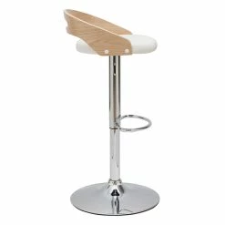 Tabouret De Bar Réglable Design Bois Clair Et Polyuréthane Blanc MANO 10 Tabouret De Bar Réglable Design Bois Clair Et Polyuréthane Blanc MANO -Canapé Soldes tabouret de bar reglable design bois clair et polyurethane blanc mano 49309 60b8e3b152a84 1200 675
