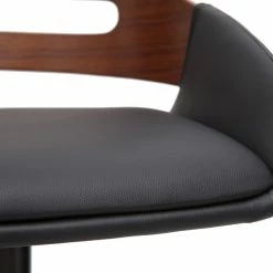 Tabouret De Bar Relevable Design Noir Et Noyer PERNIK -Canapé Soldes tabouret de bar relevable design noir et noyer pernik 52990 63246ebbbfbb5 1200 675