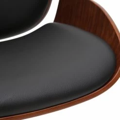 Tabouret De Bar Relevable Noir Et Bois Foncé VESPER -Canapé Soldes tabouret de bar relevable noir et bois fonce vesper 52302 630f1d880345b 1200 675