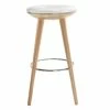 Tabouret De Bar Scandinave Blanc Et Bois Clair 65 Cm NORDECO -Canapé Soldes tabouret de bar scandinave blanc et bois clair 65 cm nordeco 40758 5bb7642b917a6 1200 675