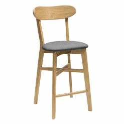 Tabouret De Bar Vintage Bois Clair Et Gris H65 Cm DOVE -Canapé Soldes tabouret de bar vintage bois clair et gris h65 cm dove 51746 6256e818b3776 1200 675