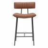 Tabouret De Bar Vintage Marron Clair Et Métal H65 Cm GOTHAM -Canapé Soldes tabouret de bar vintage marron clair et metal h65 cm gotham 48366 5f4fa62347047 1200 675