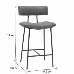 Tabouret De Bar Vintage Marron Clair Et Métal H65 Cm GOTHAM -Canapé Soldes tabouret de bar vintage marron clair et metal h65 cm gotham 48366 5f4fa63552e5f 1200 675