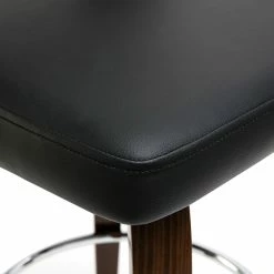 Tabouret De Bar Vintage Pivotant Noir Et Bois Foncé GARBO -Canapé Soldes tabouret de bar vintage pivotant noir et bois fonce garbo 46768 5d68f9e4cc863 1200 675