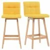 Tabourets De Bar Bois Et Jaune H65 Cm (lot De 2) KLARIS 2 Tabourets De Bar Bois Et Jaune H65 Cm (lot De 2) KLARIS -Canapé Soldes tabourets de bar bois et jaune h65 cm lot de 2 klaris 42671 5bbcc6c2bb346 1200 675