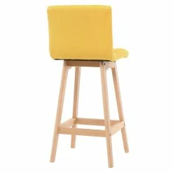 Tabourets De Bar Bois Et Jaune H65 Cm (lot De 2) KLARIS -Canapé Soldes tabourets de bar bois et jaune h65 cm lot de 2 klaris 42671 5bed9f6b32e03 1200 675