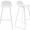 Tabourets De Bar Design Blancs H71 Cm (lot De 2) ELLA -Canapé Soldes tabourets de bar design blancs h71 cm lot de 2 ella 41676 5bbcc6668d0a3 1200 675