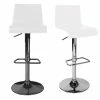 Tabourets De Bar Design Blancs (lot De 2) NEWSURF