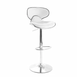 Tabourets De Bar Design Blancs (lot De 2) PEGASE -Canapé Soldes tabourets de bar design blancs lot de 2 pegase 21777 5bb7636eeb725 1200 675