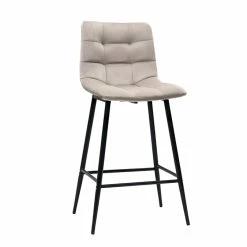 Tabourets De Bar Design En Velours Taupe H65 Cm (lot De 2) MAXWELL 11 Tabourets De Bar Design En Velours Taupe H65 Cm (lot De 2) MAXWELL -Canapé Soldes tabourets de bar design en velours taupe h65 cm lot de 2 maxwell 52276 63bfd9d70f5e0 1200 675