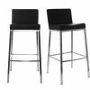Tabourets De Bar Design Noirs 76 Cm EPSILON (lot De 2) -Canapé Soldes tabourets de bar design noirs 76 cm epsilon lot de 2 23600 5bb763a093ceb 1200 675